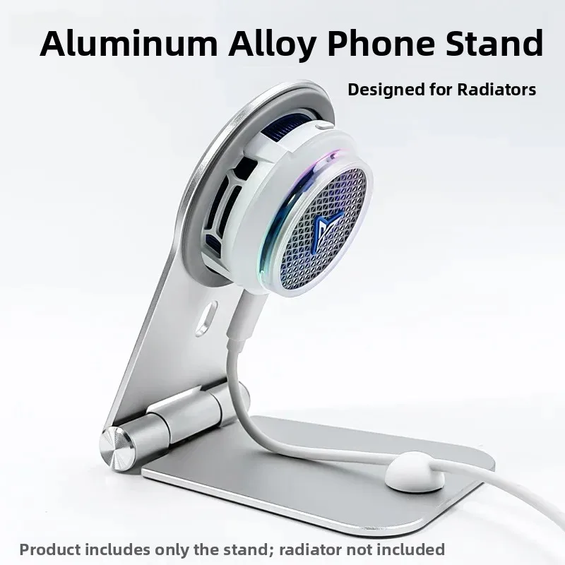 Heat Sink Mobile Phone Stand Compatible with FlyIntelligent B9B9XB8X Black Shark 456Pro Red Devil 8Pro  40W Desktop Al...