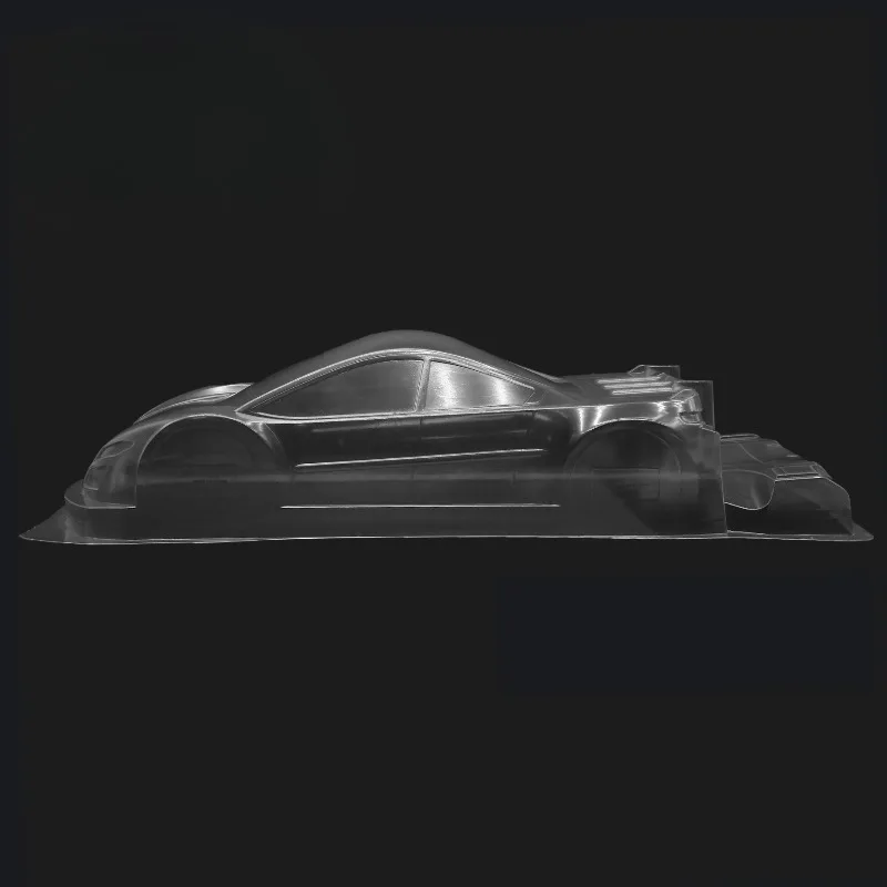 Karoseria w skali 1:10, do jazdy po asfalcie, 190 mm, do Xtreme Twister YURUGIX 0413, elektryczny samochód turystyczny, przezroczysta, nielakierowana karoseria z poliwęglanu.