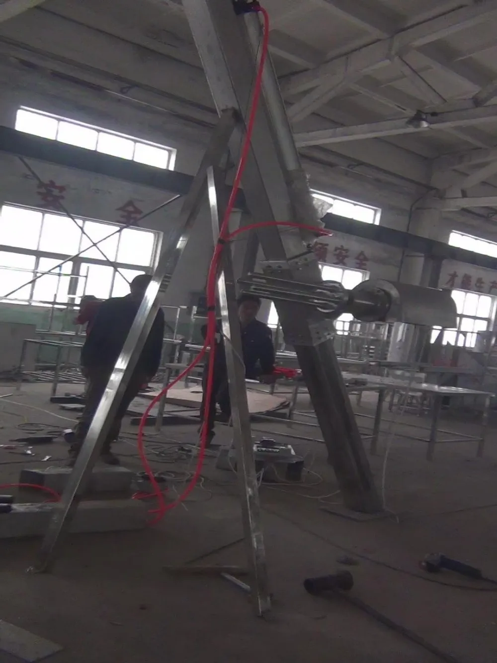 Abattoir-Specific Angled Type Sheep Hide Puller with Motor Core Component