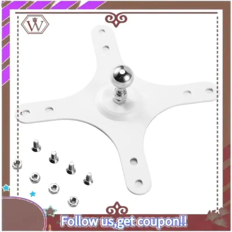 ABBG-المحمولة رصد تصاعد قوس لوحة VESA 17 مللي متر الكرة إلى 100X100mm 75X75mm قاعدة جدار جبل مجموعة حامل الأبيض