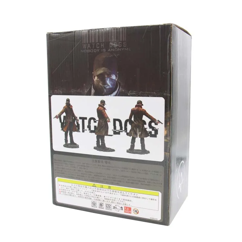 WATCH DOGS フィギュア コンプリートセット 24cm Game Watch Dogs Aiden Pearce PVC Action Figure Model Toy Gift