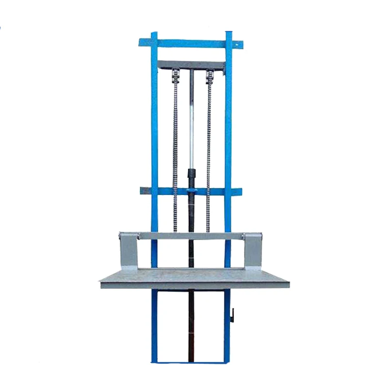 500 kg 5000 kg 400 kg hydraulic Column Type Goods Cargo Lift