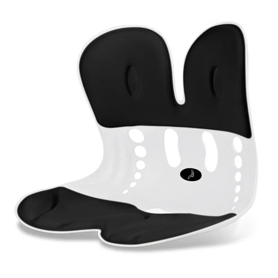 

Back Support for Office Chair Cushion with Lumbar Pillow Posture Corrector for Desk Chairs, Comfortable Memory Foam Seat Cushion