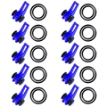 Blue-10PCS