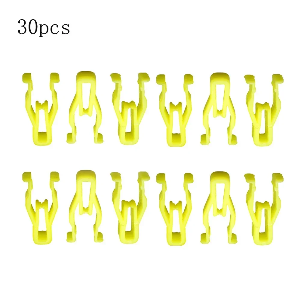 30pcs Plastic Nylon Switch Bezel Clip For Toyota For 4Runner For Lexus 90467-10203 Car Switch Bezel Clip