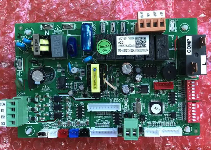 

McQuay central air conditioning MC120 control board ceiling machine duct machine main board MC301 line remote control