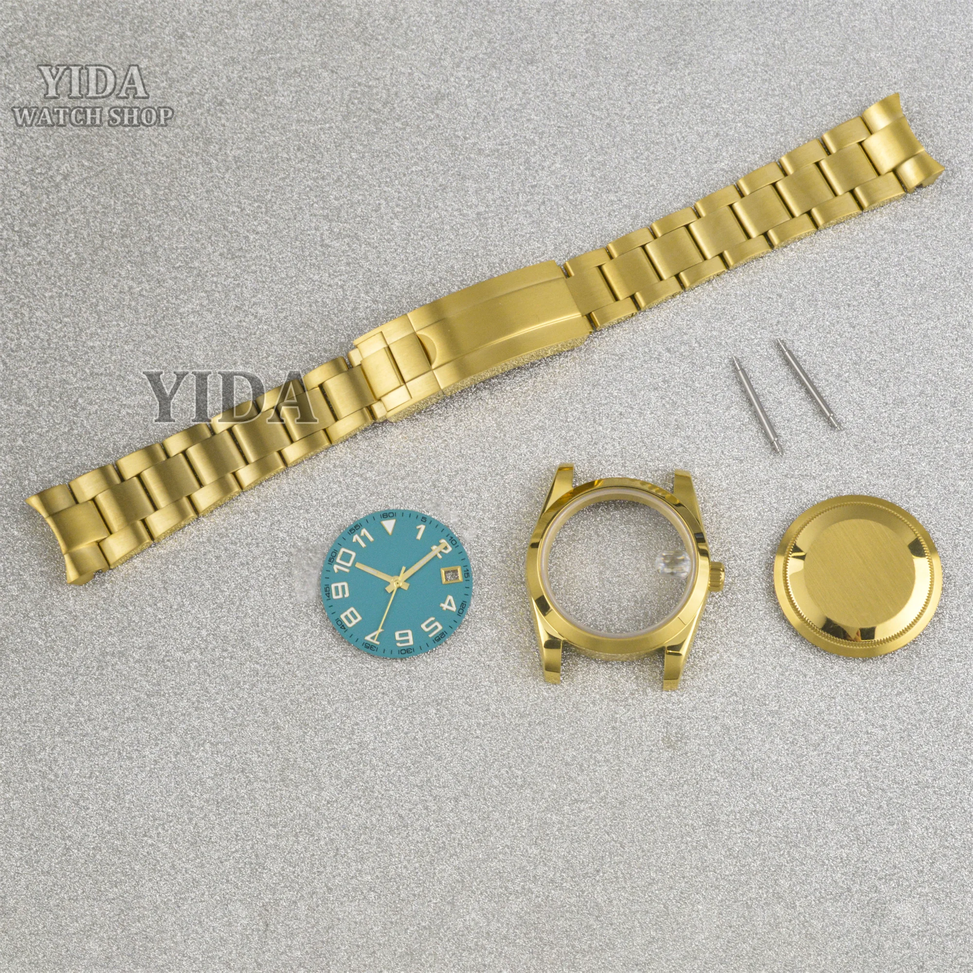 สแตนเลส NH35 สร้อยข้อมือ 28.5 มม.Sapphire Glass มือสําหรับ Datejust NH35 NH36 นาฬิกาอุปกรณ์เสริมเปลี่ยน