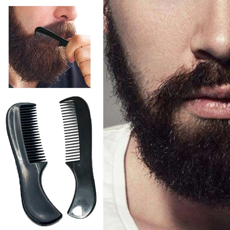 

New Mini Size Moustache Beauty Comb Protable Pocket Beard Brush Practical Moustache Comb Convenient Hairdressing Styling Tool