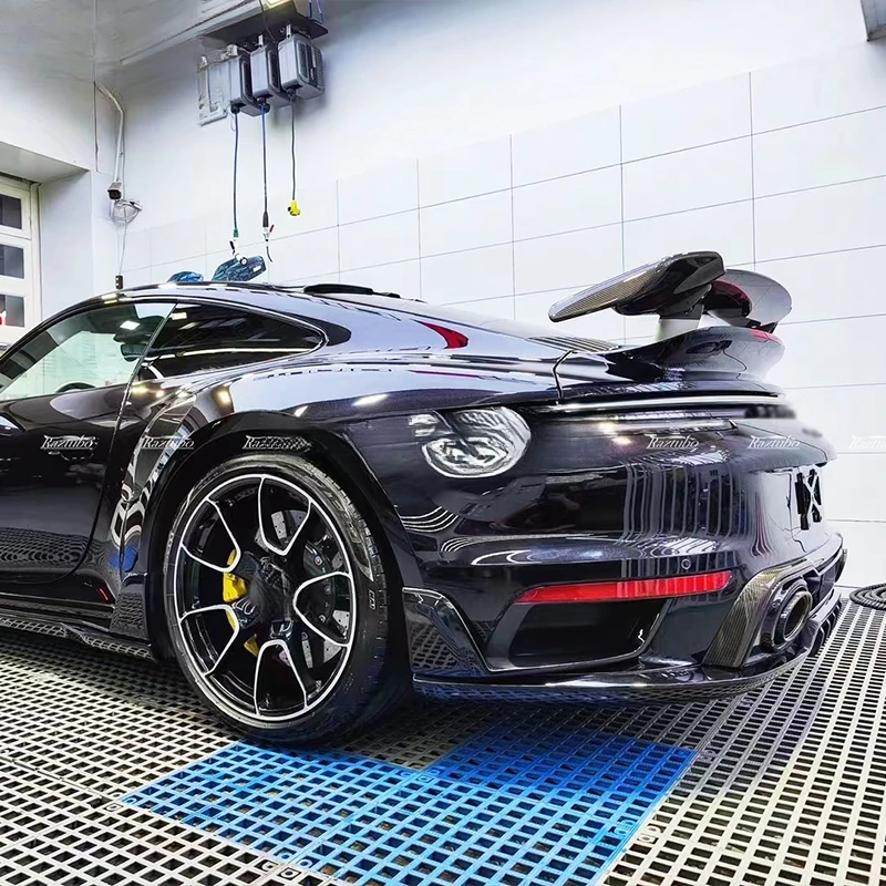Ultimate TECHART Style Body Kit with Spoiler Diffuser and Side Skirt for Sports Coupe Off-Road Lightweight