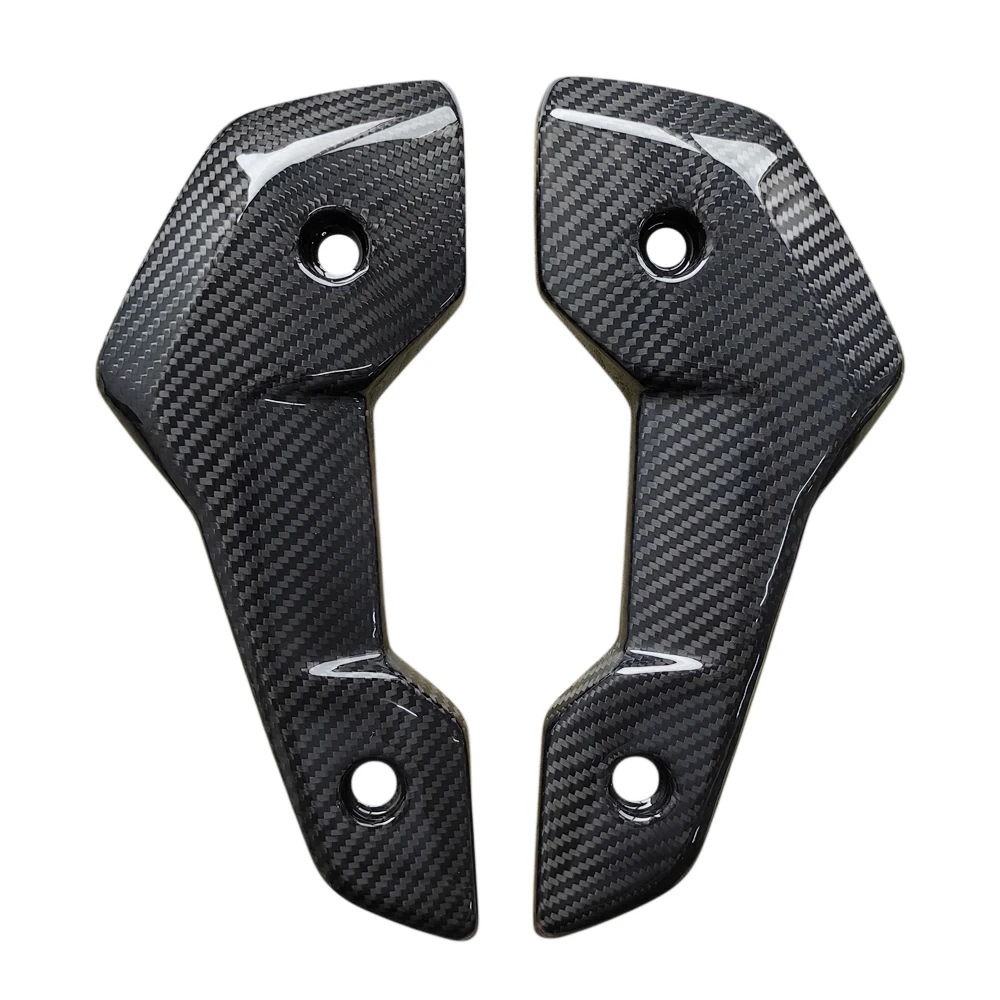 Carbon Fibre Motorcycle Fairing Side Radiator Protection Cover for Triumph Trident 660 2021-2026