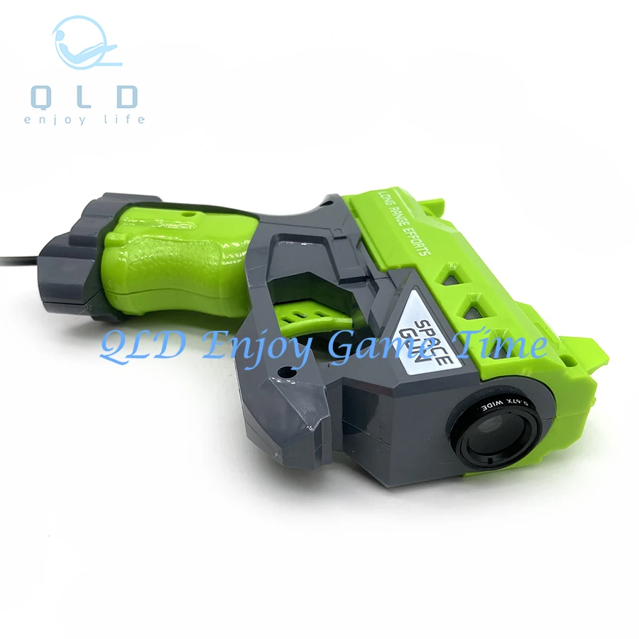 

MIni USB Light Gun Controller for PC Shooting Game, Space Gun, TeknoParrot Arcade Simulator, Accessory with 4 IR LED Sensor, 1PC