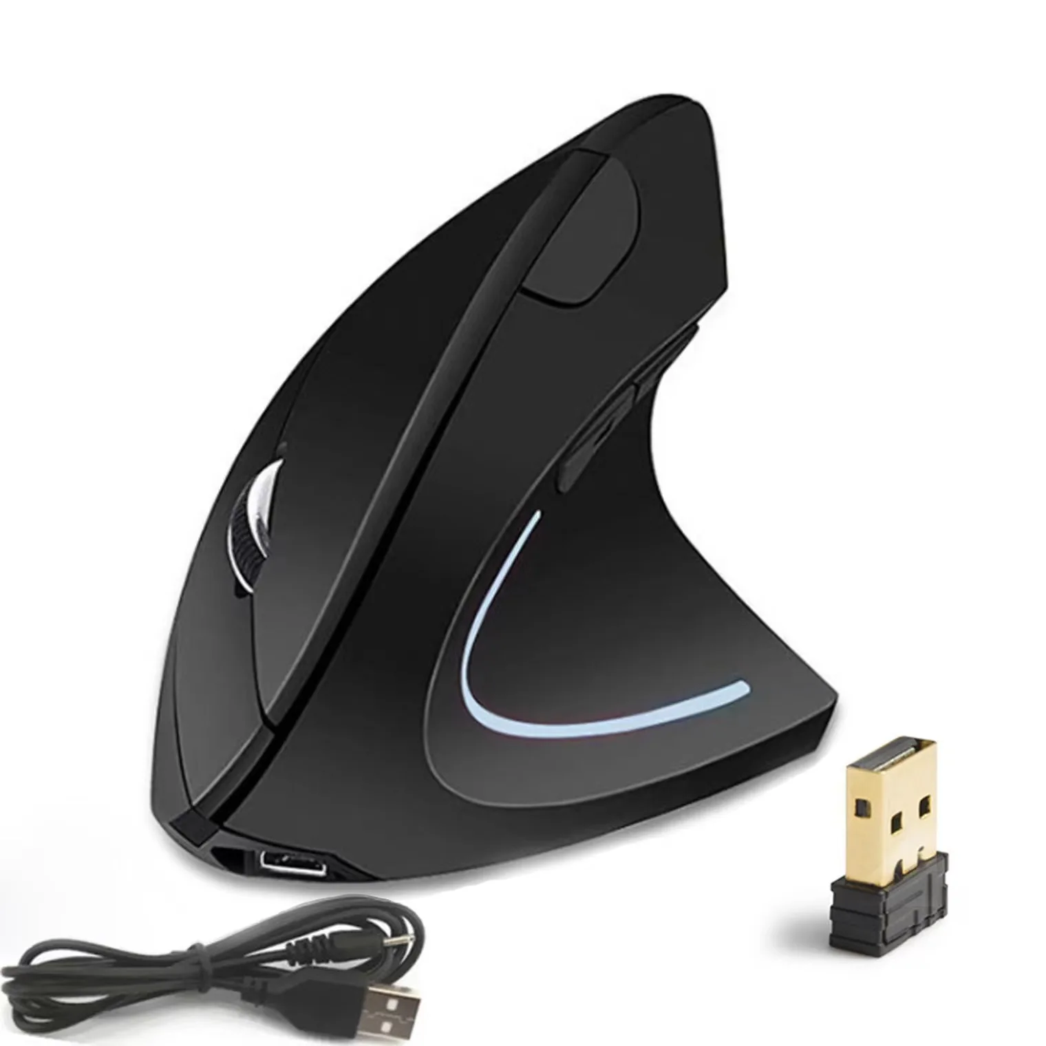 

Ergonomic Vertical Mouse 2.4G Wireless Right Left Hand Computer Gaming Mice 6D USB Optical Mouse Gamer Mause For Laptop PC