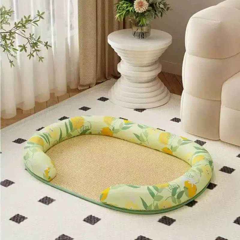 Cama para Perros Frenchie Unique, Duradera, Ovalada, Bonita y Lujosa, para Interiores, Colchón para Perros, Camas de Diseño para Perros, Muebles para Perros