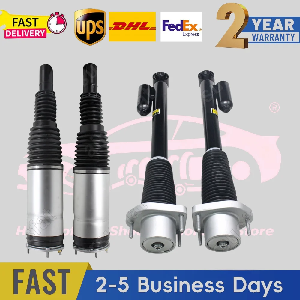 

4x Rear and Front Air Suspension Shock Struts with ADS Fit Land Range Rover Rover Range Rover Sport L494 L405 2012-2020 LR038804