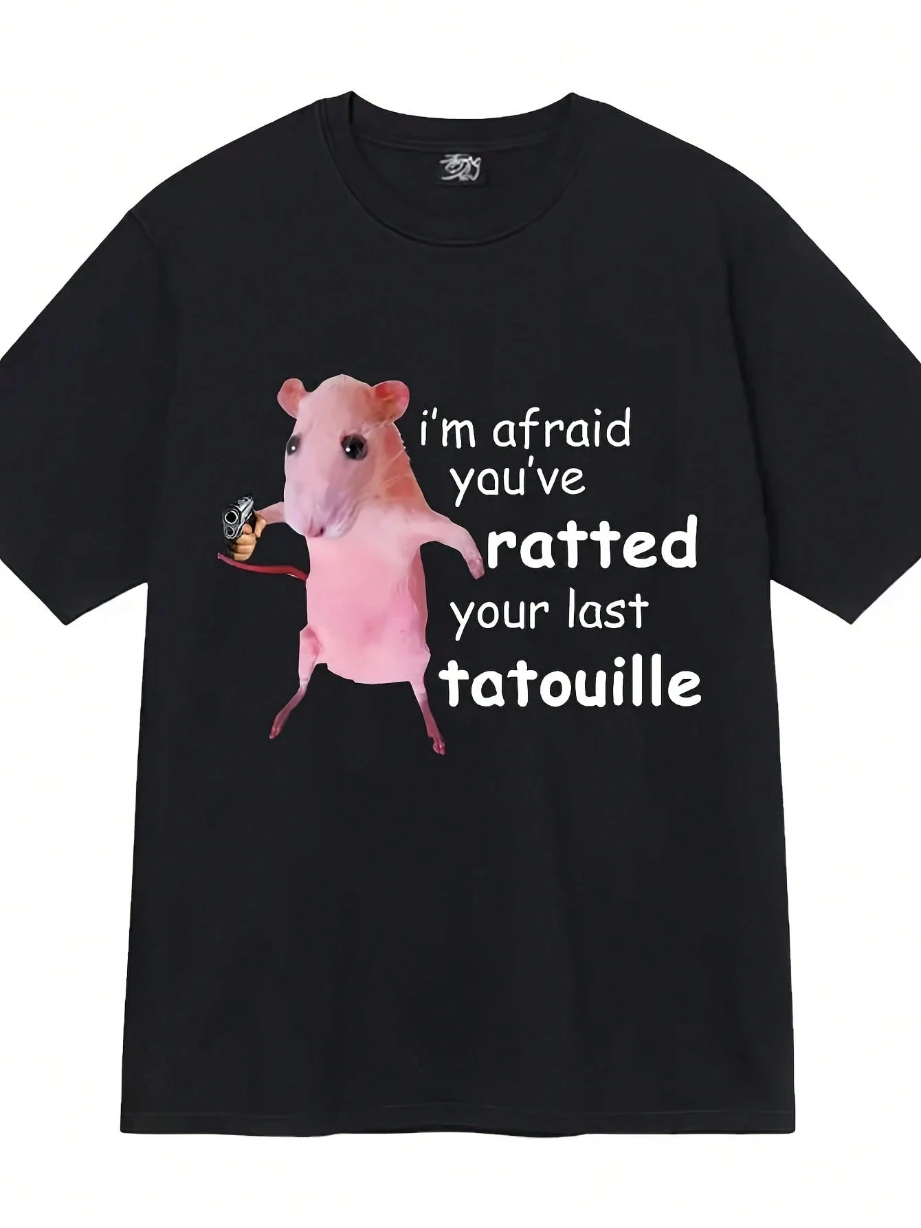 High Street Hip Hop américain rétro Design drôle Y2k haut à manches mi-longues coton été T-shirt à manches courtes pour hommes et femmes