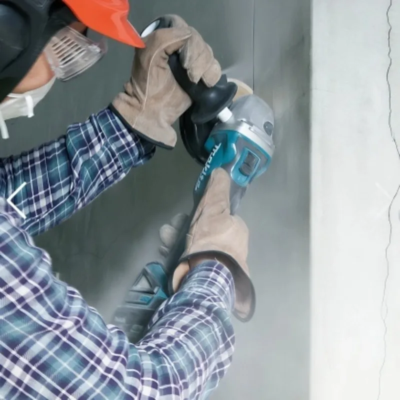 

New Makita DGA404 125mm Brushless Lithium Electric Angle Grinder 18V Rechargeable Cutting Machine High Power Machine Power Tool