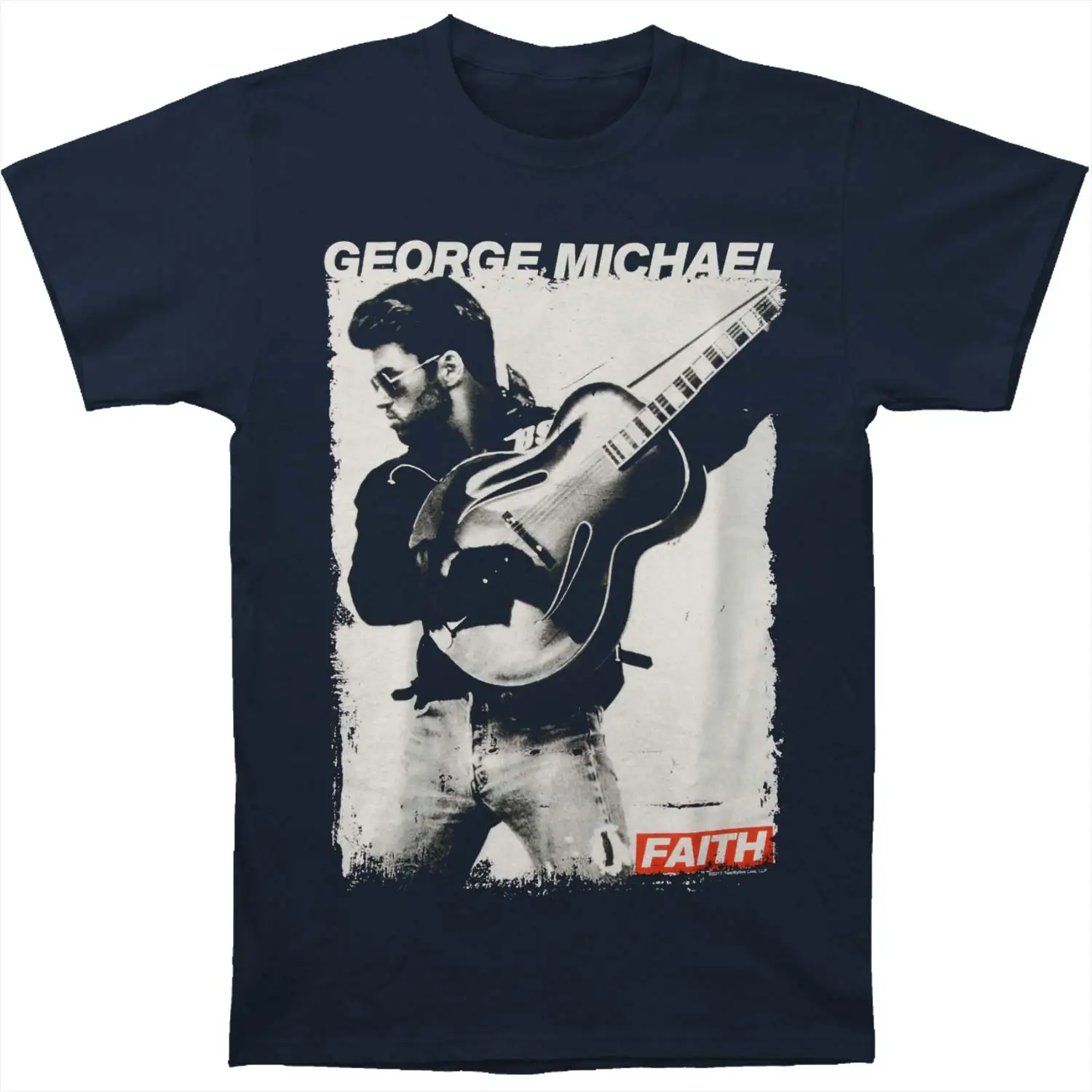 George Michael Men's Faith Mens Soft T Slim Fit T-shirt  100% Cotton O-Neck Short Sleeve Men's T Shirt New Size S-3XL