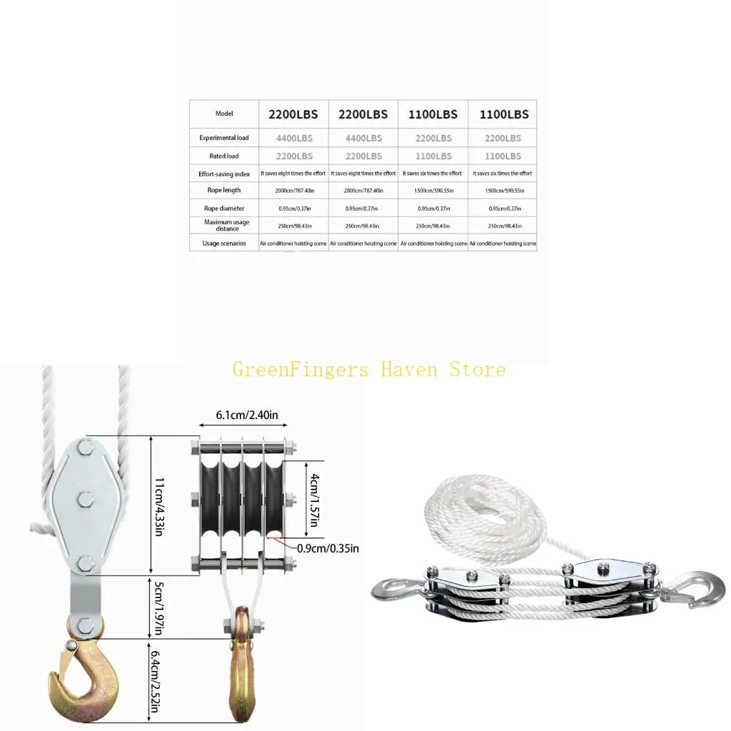 F68D Сильная система с сильной дистанционной системой механического преимущества 1100/2200 фунтов