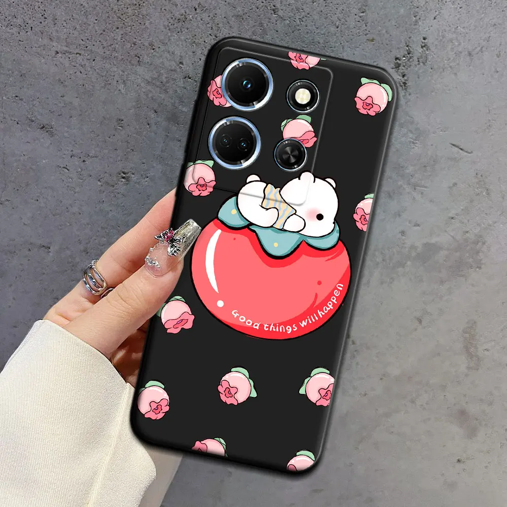 For Infinix Note 30 4G 5G Case Cartoon Soft Silicone TPU Astronaut Phone Case For Infinix Note 30i 30Pro 30 VIP Cute Back Cover