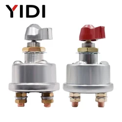 Car Battery Switch Isolator Disconnect Cut Off Kill Main Switch, 12V 24V DC Auto Truck Vehicle Master Power Switch ON OFF