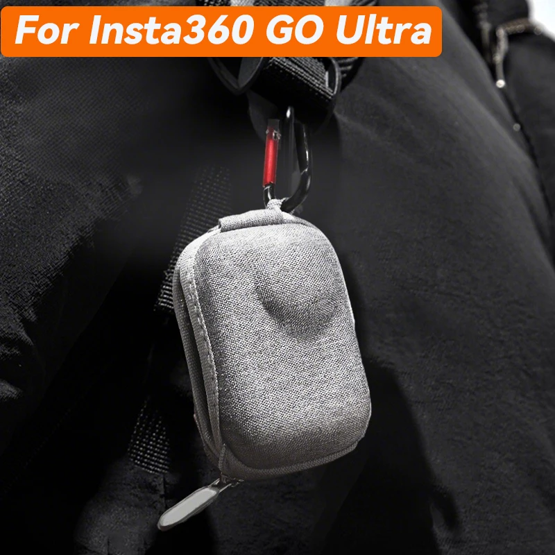 �y�Z�[�����zInsta360 Go Ultra �p�~�j���[�P�[�X �g���x���L�����[�o�b�O �{�f�B�ی�J�o�[ GO-Ultra �J�����p�|�[�^�u���I�[�K�i�C�U�[�P�[�X ?