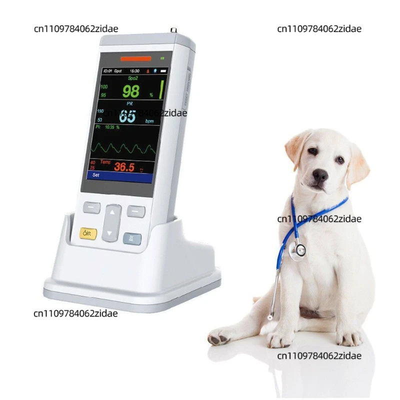 For Pet Four Parameter Monitor  Handheld Monitor  Pet Blood Pressure Meter