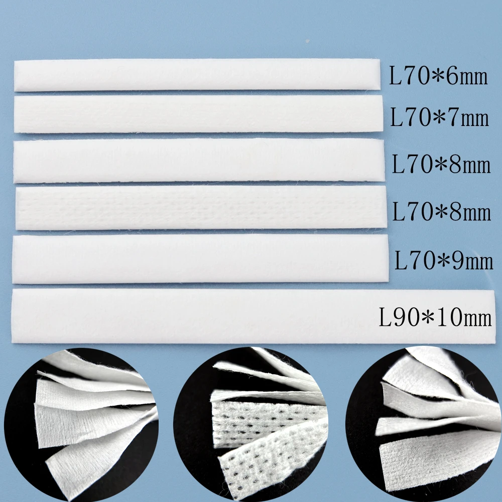 50Strips/Pack 10 Type Rebuild DIY Mesh Cotton 5layers/Strip For PnP/TPP/XROS /Boost RPM Master Repair Tools