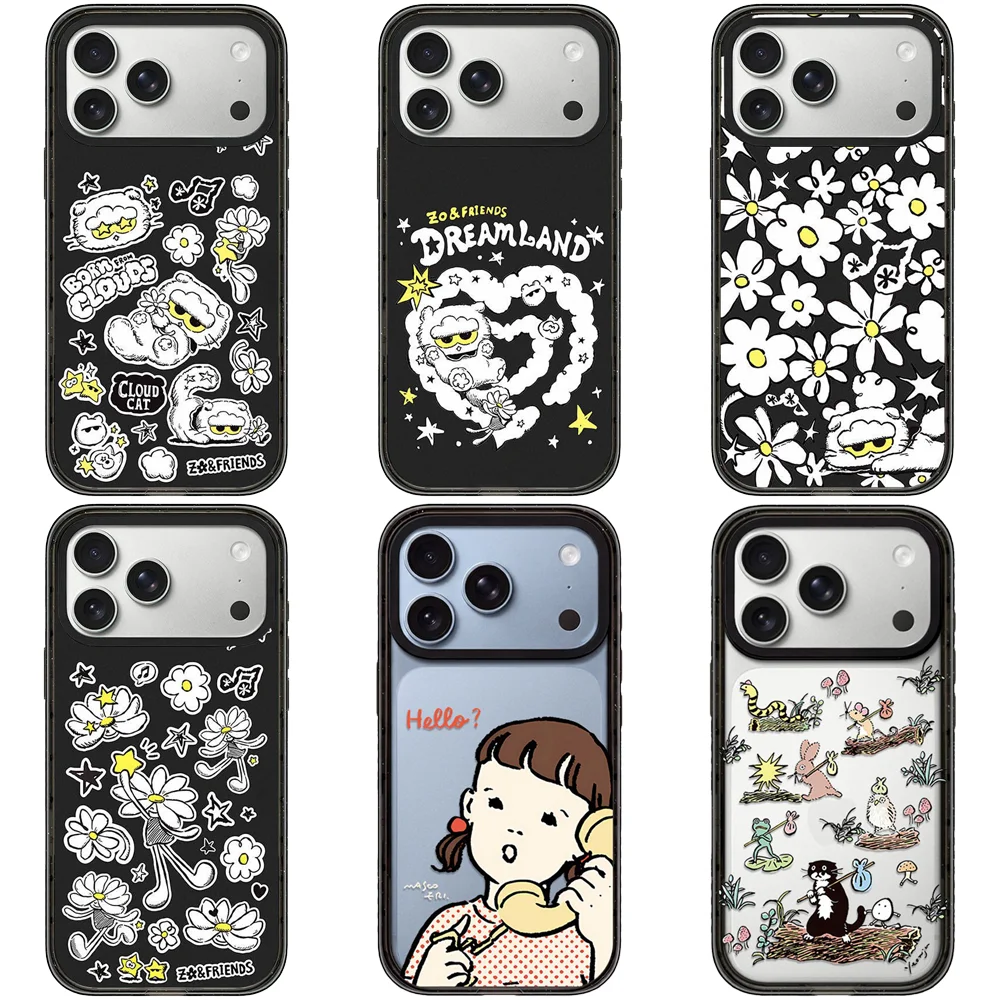 6101014 Impact Black Border Magnetic Case: Compatible with IPhone 18 17 16 15 14 13 Pro Max 17 Air