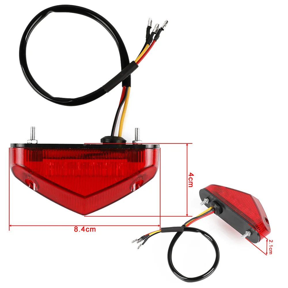Motorcycle TailLight Dirt Bike Rear Fender Brake Stop LED Tail Light FOR GASGAS Gas Gas EC 2T 4T FSE FSR EC300 EC250 EC 250 300