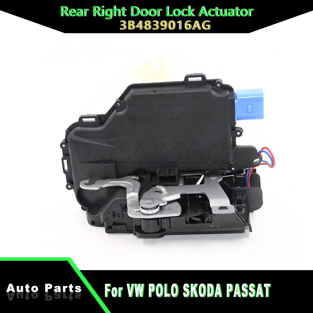 

6-контактный привод дверного замка задней правой стороны для VW POLO SKODA PASSAT 3B 4839016 Автомобильные аксессуары AG