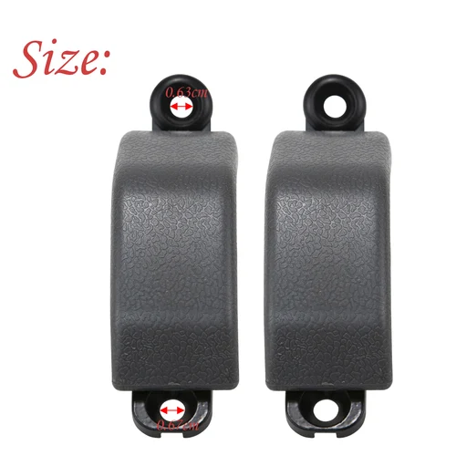 Imagen 2 del producto Pestillo de bloqueo de ventana trasera de coche, 2 uds., para Toyota Tacoma 1995 1996 1997 1998 1999 2000 2001, hebilla de vidrio trasera 62910-35010-E0