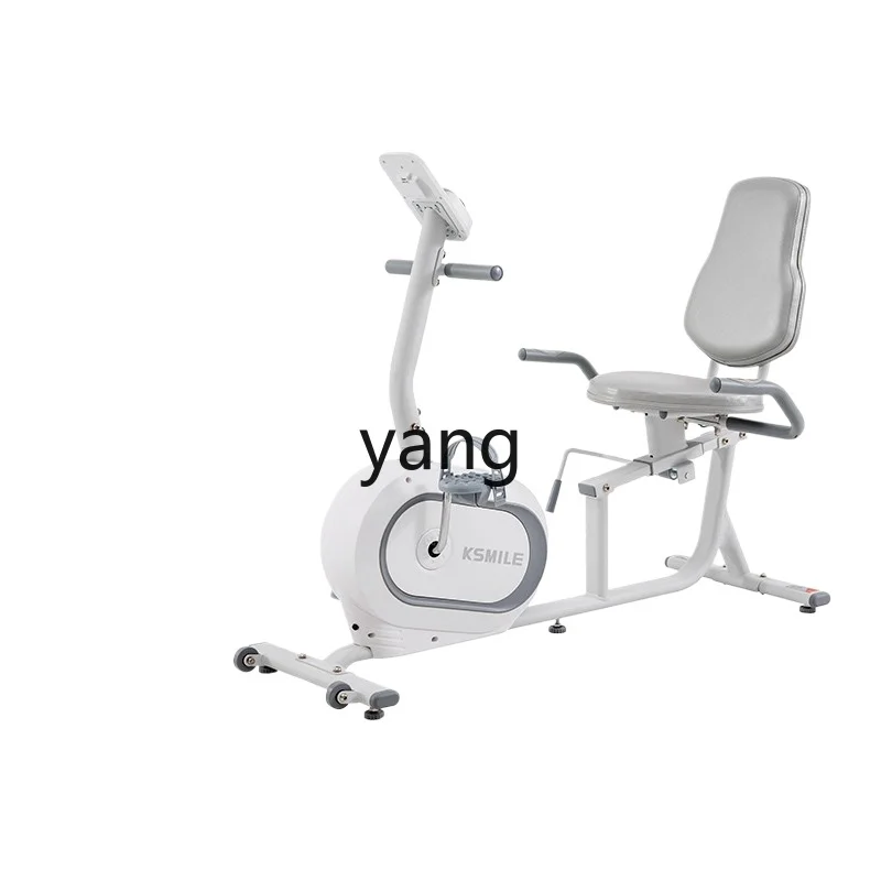 Yjq horizontal exercise bike household fat burning spinning bicycle indoor lazy sports