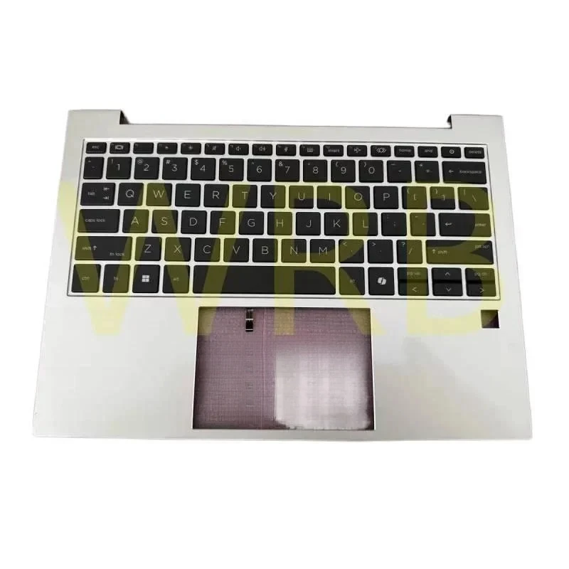 

Новая клавиатура для ноутбука HP EliteBook 13 830 835 G11, корпус C, раскладка US, с подсветкой, серебристая