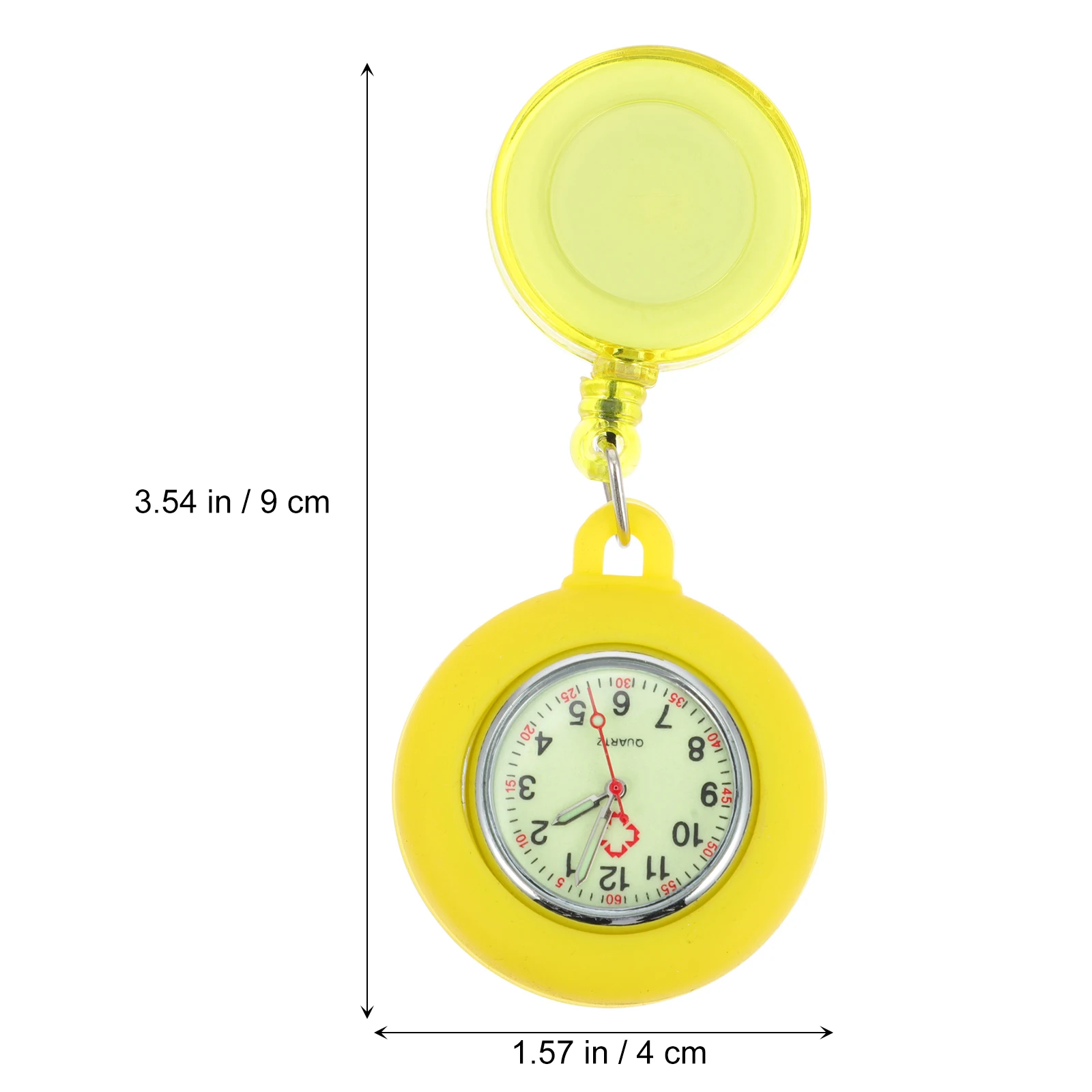 

1pc Pocket Chest Nurses Nursing Hanging Retractable Hanging Portable Nurses Nurse Fob Telescopic Nurse Watch Watch