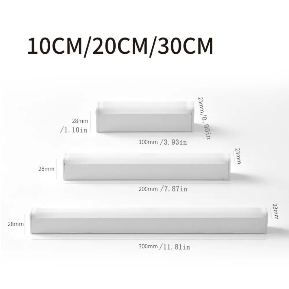 Lampe LED Rechargeable par USB, Éclairage d'Armoire, de Cuisine, de Garde-Robe, de Bureau, Veilleuse