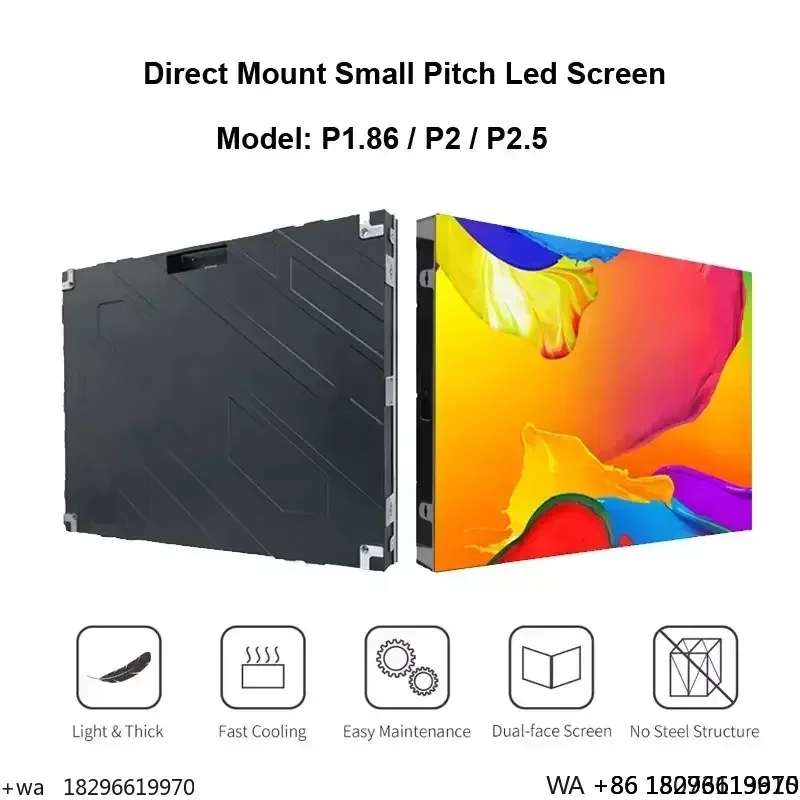 

Indoor P2 LED Panel 640x480mm Full Color Rear Maintenance Stage Video Wall Wholesale Price