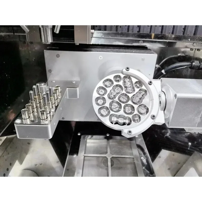 Automatic Disc Changing  Zircon-ia Chairside 5 Axis Milling Machine ZDM-5Z - Image 3
