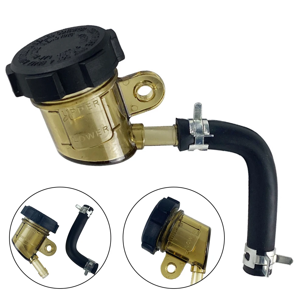 Motorcycle Brake Oil Cup For Master Cylinder Reservoir Fits Motorcross Off Road Scooters Go Kart Snowmobile Dirt Bike
