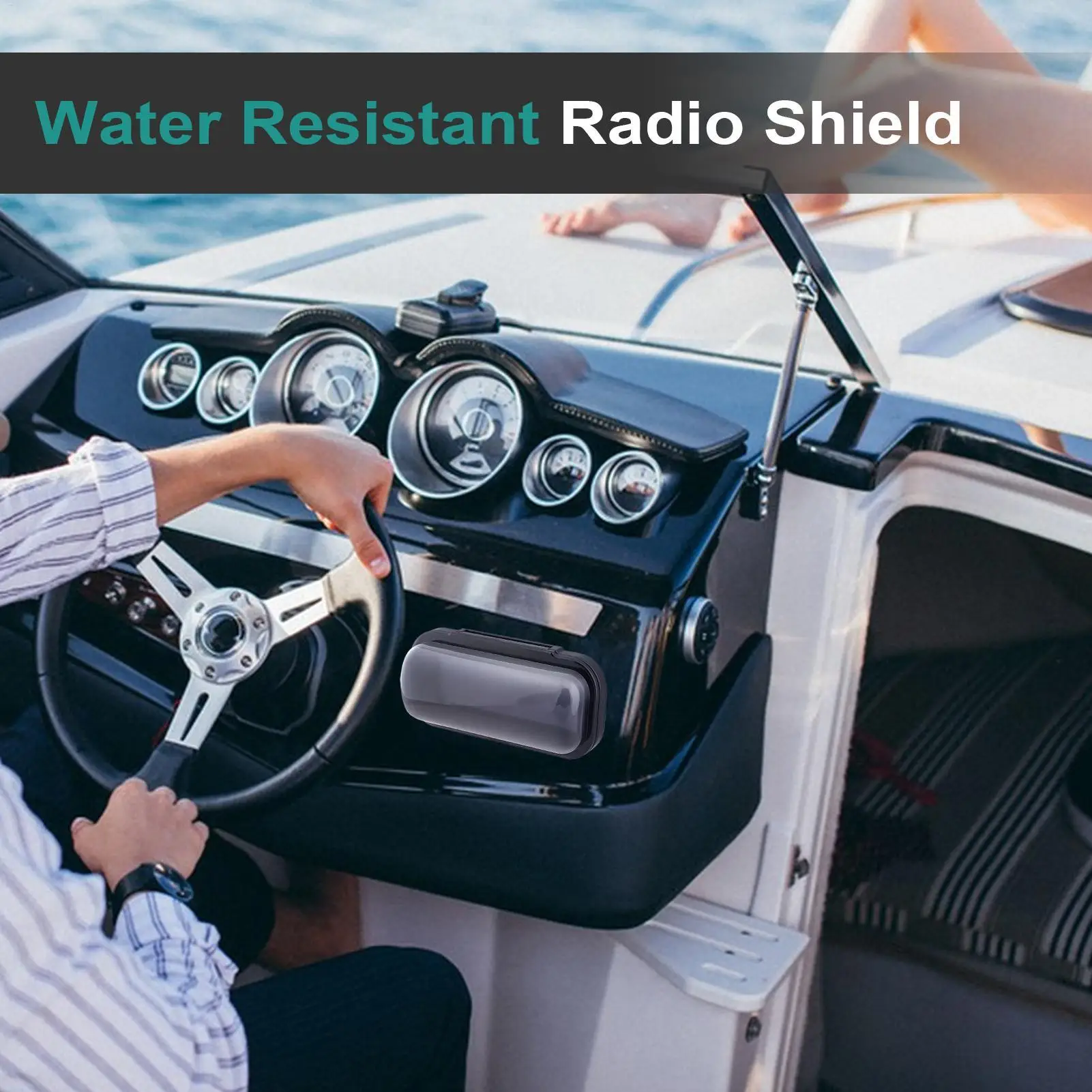 

Защита морского радио, водостойкая закрытая лодка, стереозащита, водонепроницаемые аксессуары для морской электроники для мальчиков, молодежи и девочек