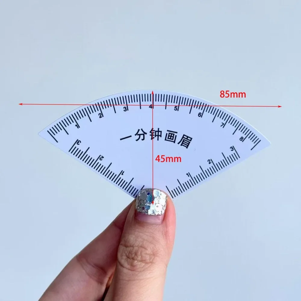 New Fast Drawing Eyebrow Drawing Eyebrow Desgin Ruler Reusable Shaping Mapping Tool Beauty Tool Women