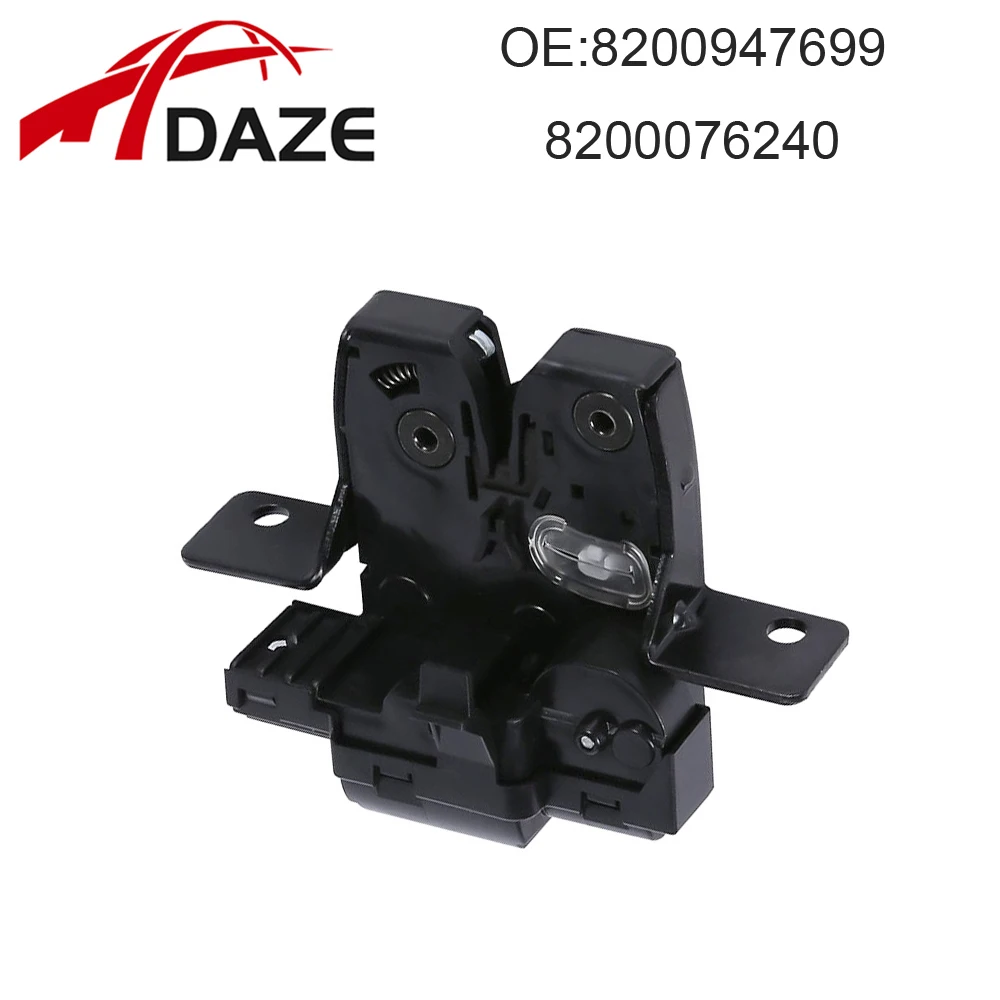 DAZE 8200947699 8200076240 Car Rear Tailgate Boot Door Lock Catch For Renault Clio MK3 Megane Grand Scenic Modus MK2 II III