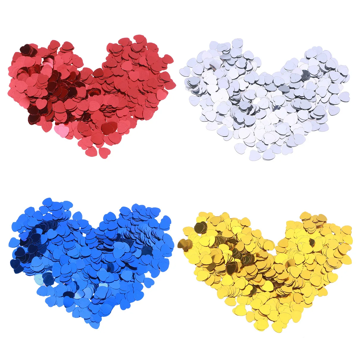 

30 G Peach Heart Decoration Wedding Confetti Dining Table Birthday for