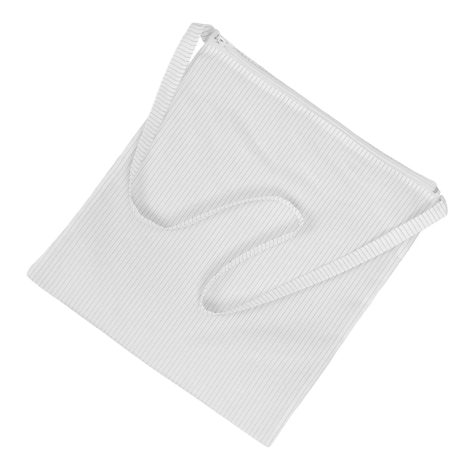 

Waterproof Anti-Static Cleanroom Carrying Bag for Protective Clothing Single Strap Sturdy Reusable Electrostatic Garment Storage