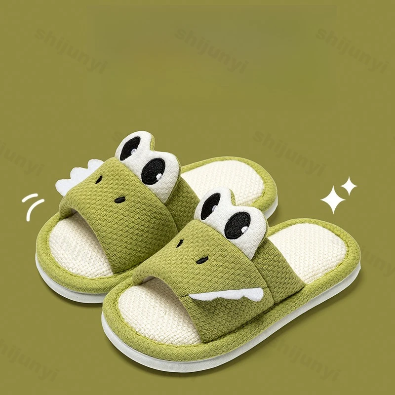 

Children's Cartoon Slippers Summer Girls Casual Lightweight One Word Slippers Fashion Indoor Non Slip Soft Sole Boys' Home Shoes