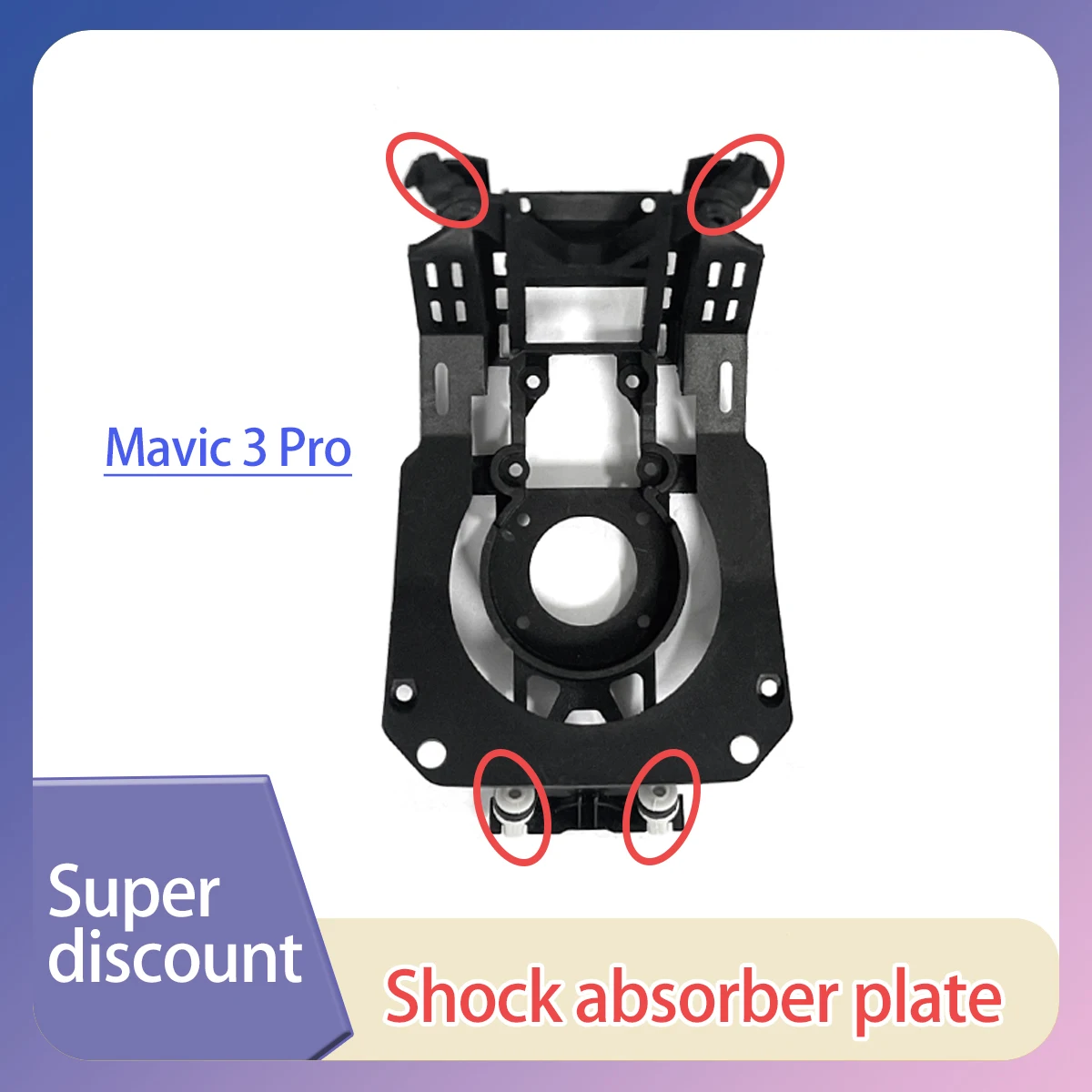 

New Gimbal Shock Absorber Balls for DJI Mavic 3/3Pr/3Classic/3Cine/3T Vibration Damper with Rubber Ball Replacement Repair Parts