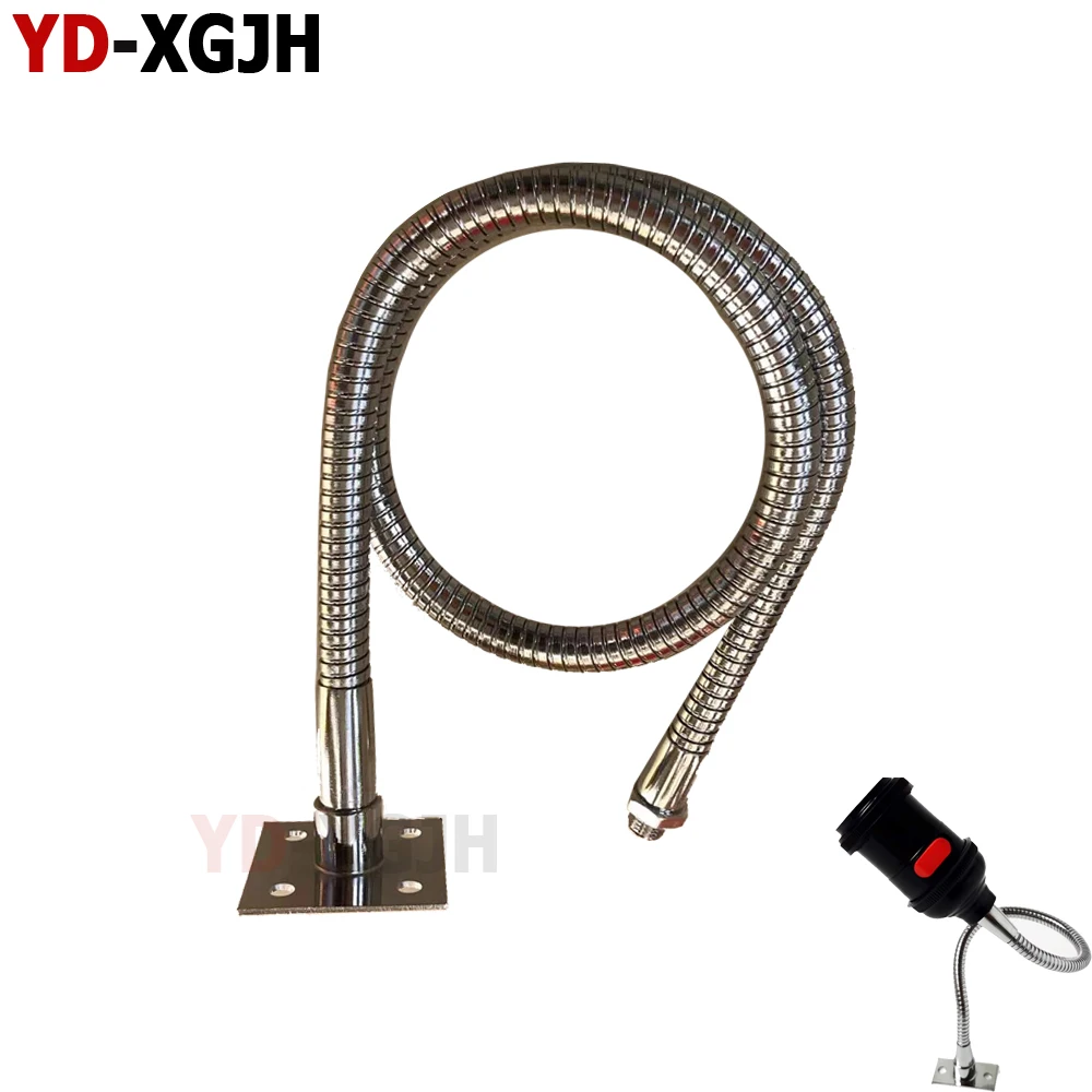 

Светодиодная лампа на гибкой стойке, гибкий держатель, диаметр M8-10 мм, металлический кронштейн, основание 10-60 см, трубка лампы для чтения для чтения и учебы