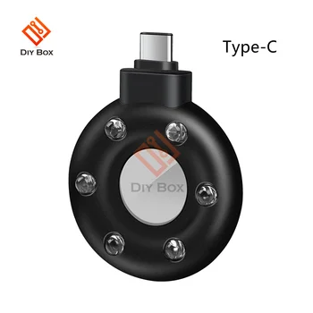 Detector de câmera anti-espionagem portátil para viagens ao ar livre, aluguel de hotel, alarme ir, localizador de câmera escondida com luz led