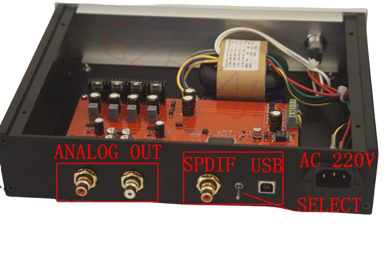 NEW upgraded latest AD1865 R2R NOS DACFPGA asynchronous processing technology dual concurrent fever decoder