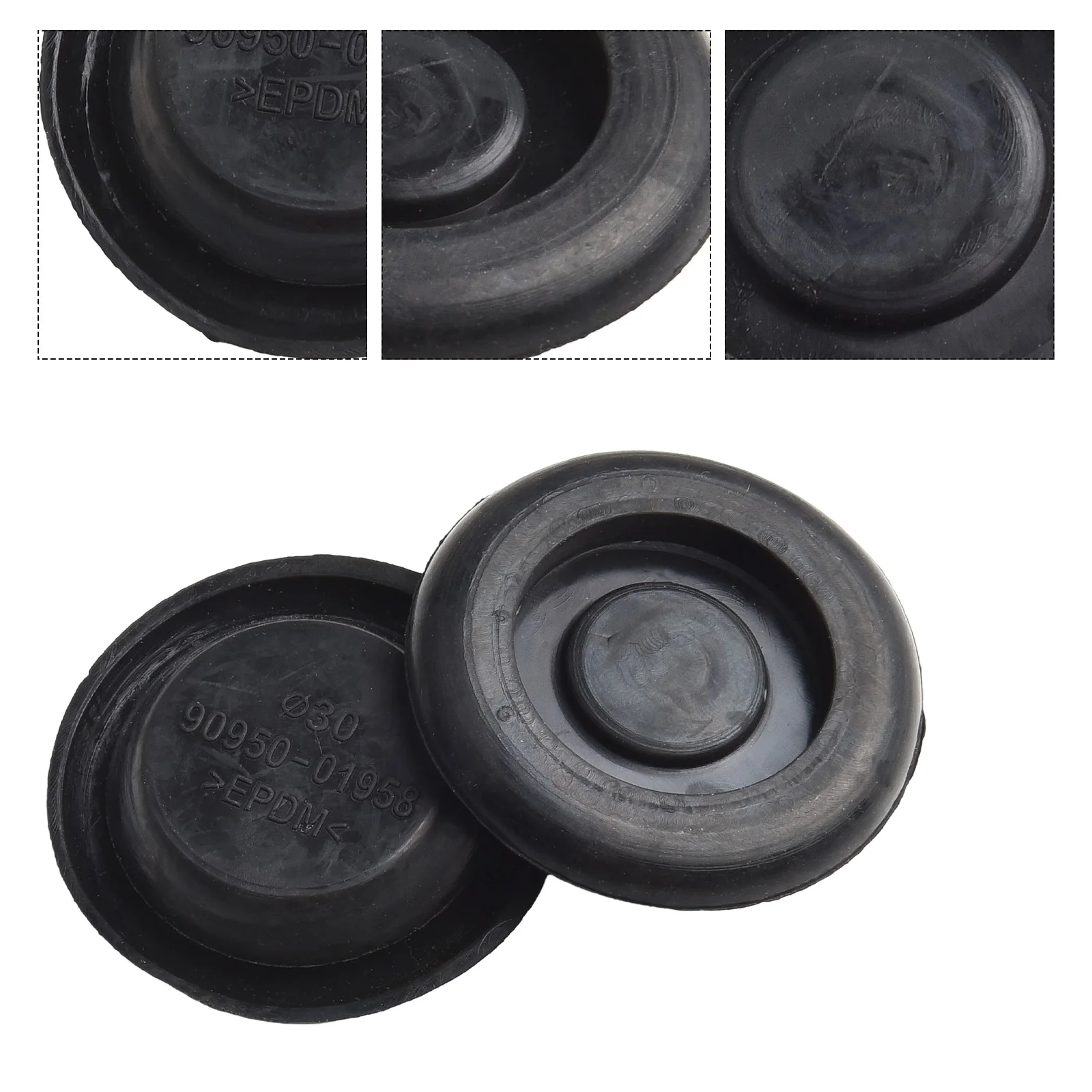 Door Shell Hole Cover Set 2 Pcs 90950-01958 9095001958 For For LEXUS For 4RUNNER Factory Style Trim Replacement