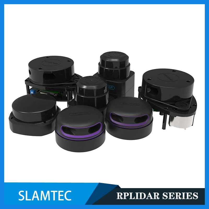 Slamtec RPLIDAR Lidar A1 A2 A3 S1 S2 Mapper M2 Scanning Ranging Sensor Scanner Kit for ROS2 ROS Robot Navigates and Avoiding